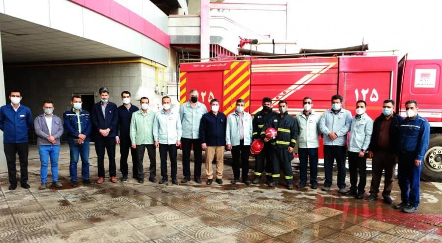 افتتاح ایستگاه آتش نشانی دویست دستگاه فولاد خوزستان